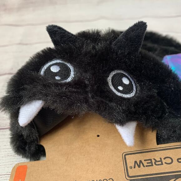 Halloween Bat Dog Costume with Iridescent Wings Hoodie Head Velcro Straps XS/S - Picture 13 of 14